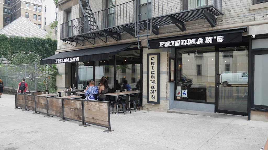 Friedmans at Columbia | 1187 Amsterdam Ave, New York, NY 10027, USA | Phone: (212) 932-0600