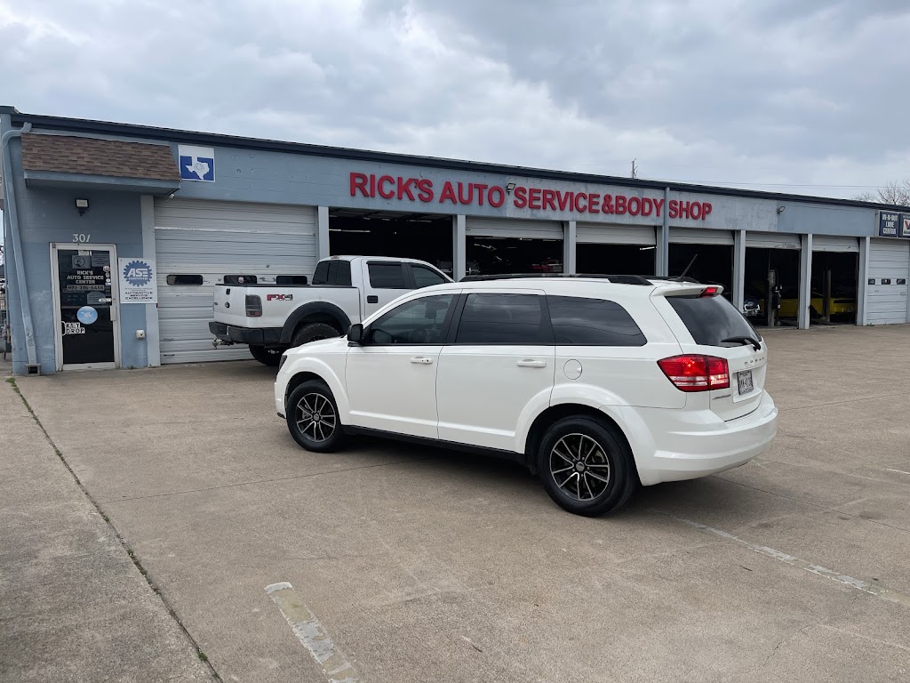 Ricks Auto Service And Body Shop | 301 N First St, Garland, TX 75040, USA | Phone: (972) 276-6438