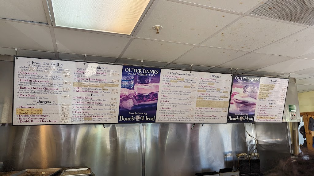 OBX Deli & Cheesesteaks | 1159 Austin St, Corolla, NC 27927, USA | Phone: (252) 453-0344