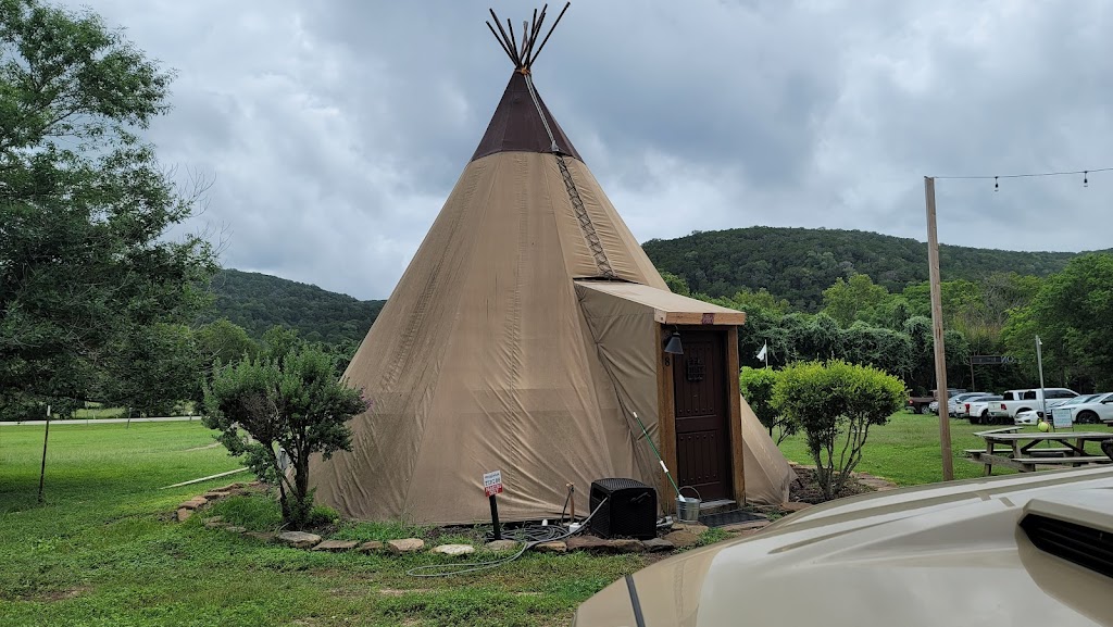 Tipis on the Guadalupe | 12821 River Rd, New Braunfels, TX 78132, USA | Phone: (830) 302-8800