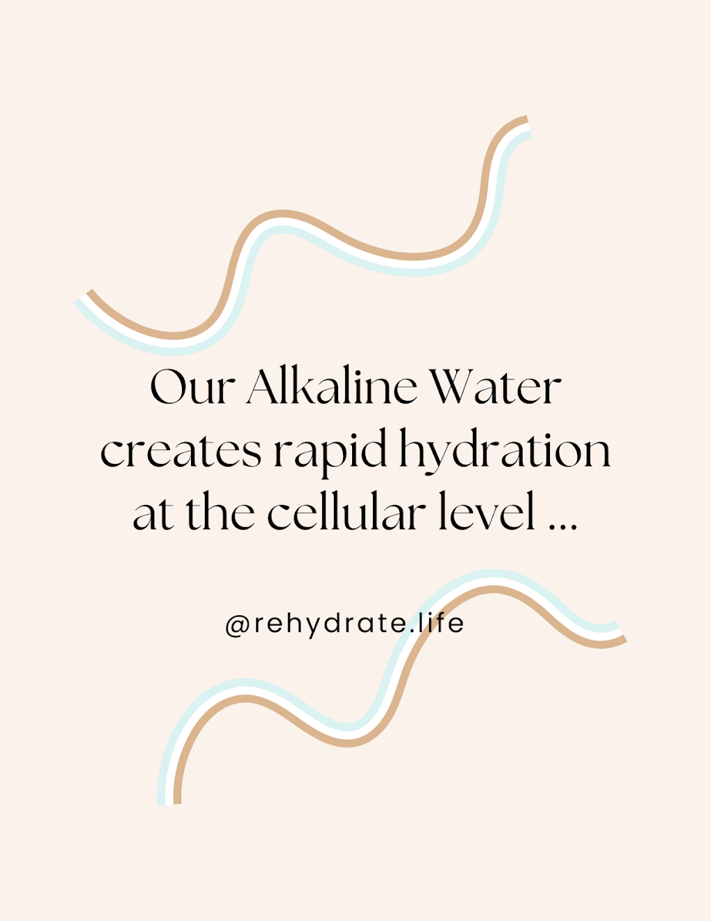 Rehydrate Alkaline Water Wellness Shop | 125 W Main St, Quinlan, TX 75474, USA | Phone: (469) 560-4381