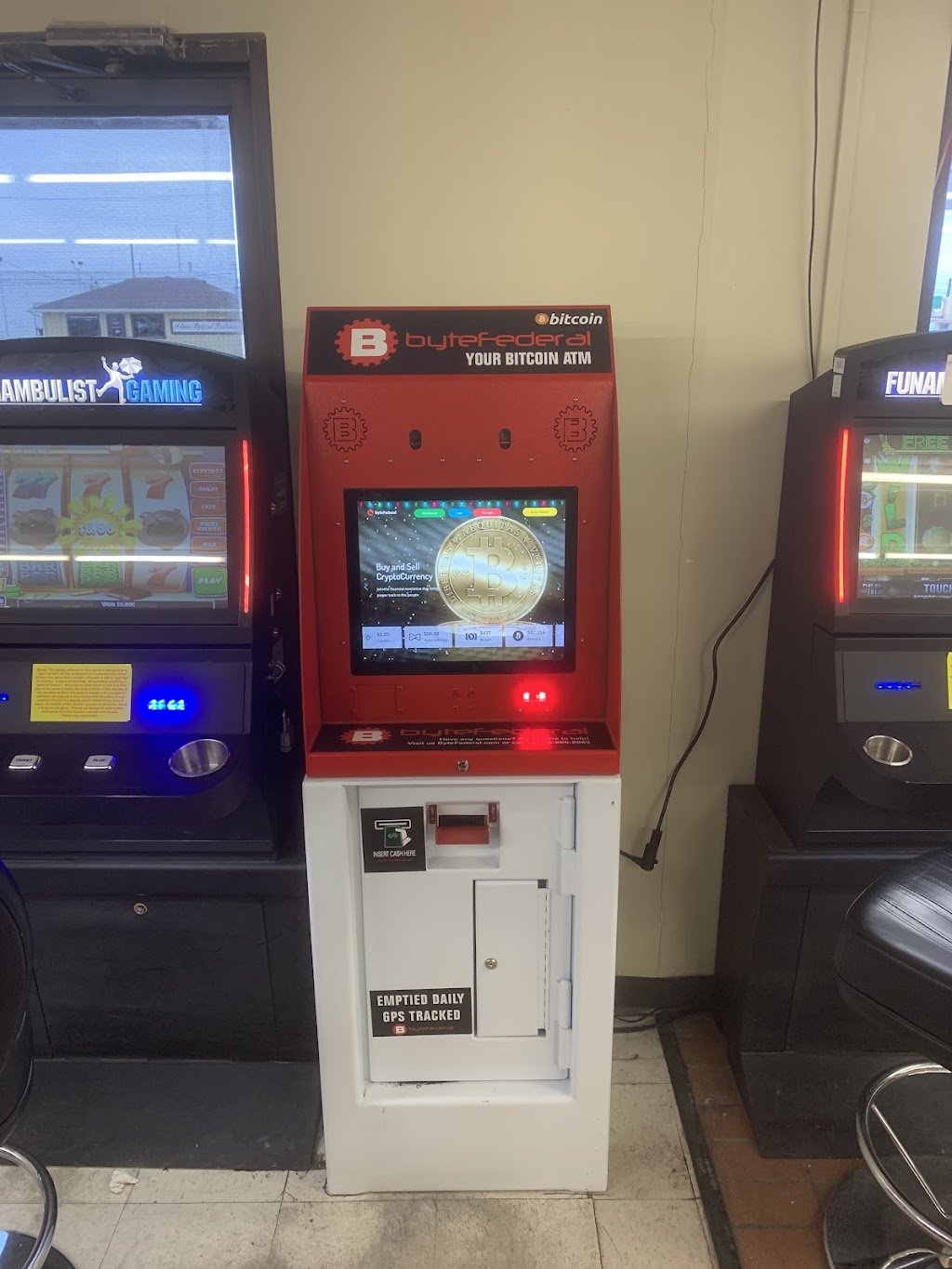 Byte Federal Bitcoin ATM (Git n Split) | 301 S 6th St #1, Beatrice, NE 68310, USA | Phone: (786) 686-2983