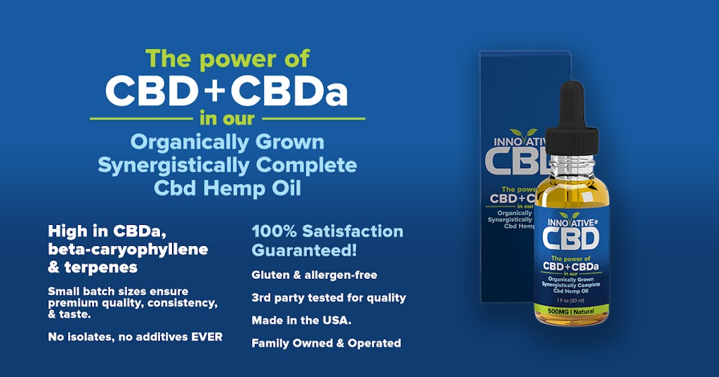 Innovative CBD | 31879 Corydon Rd #120, Lake Elsinore, CA 92530, USA | Phone: (800) 618-9662