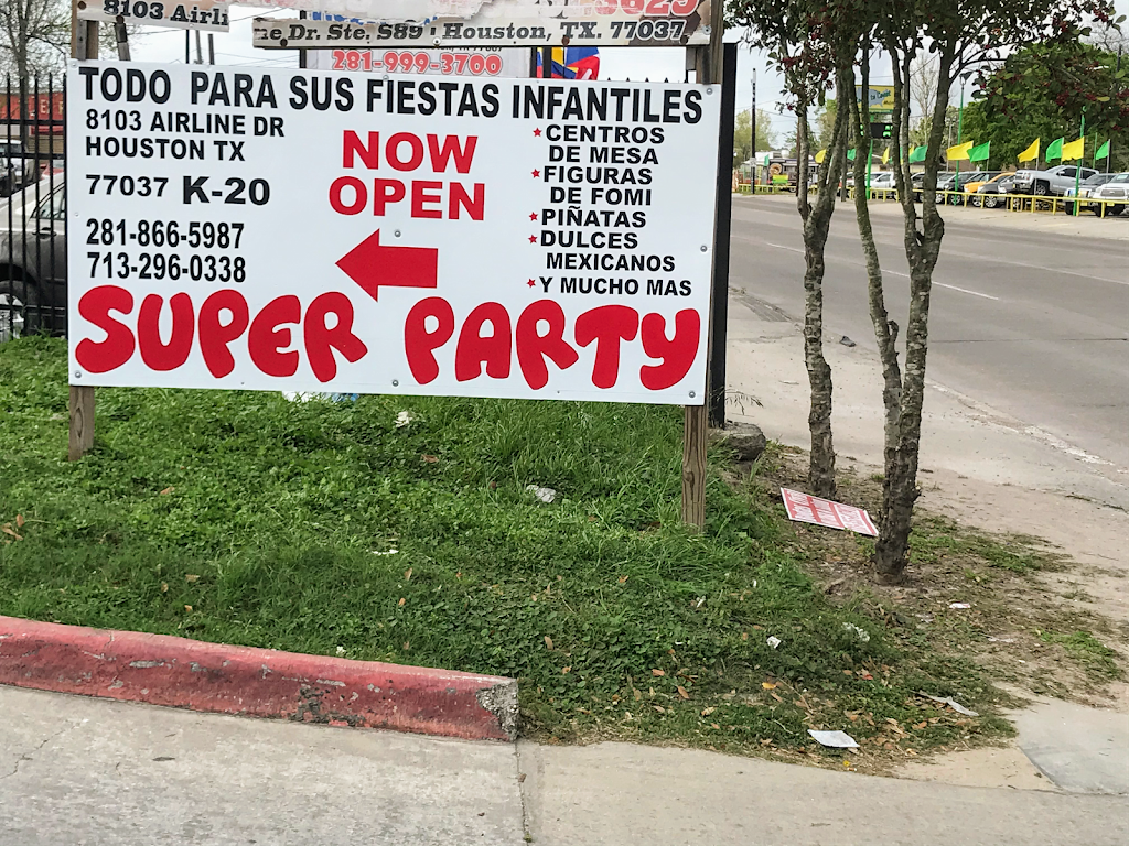 Super Party | 10423 Airline Dr, Houston, TX 77037 | Phone: (281) 866-5987