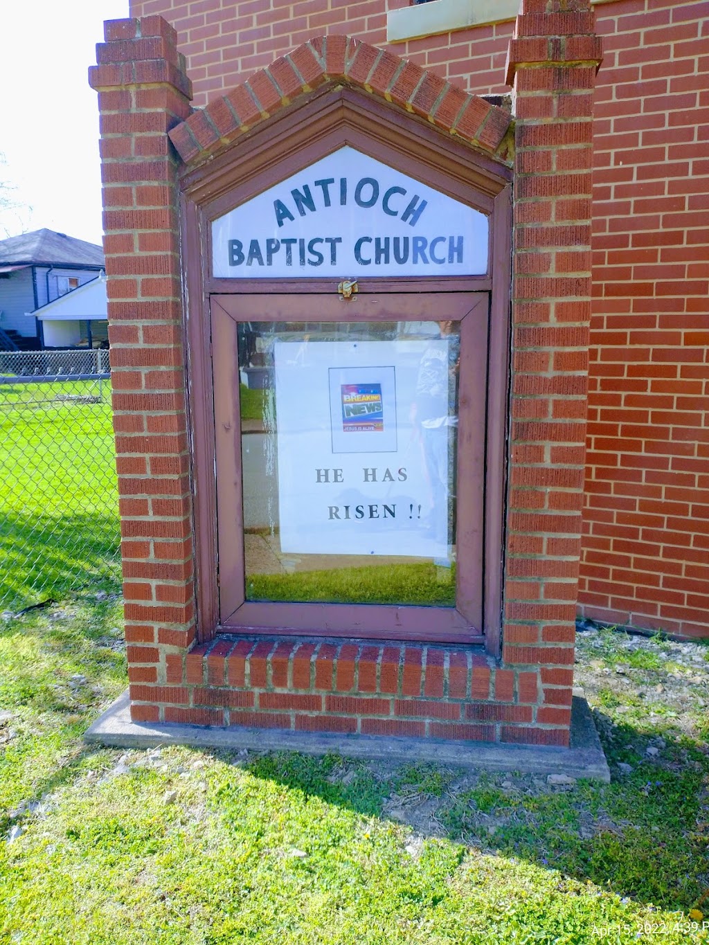 Antioch Baptist Church | 945 Henry St, Belle Vernon, PA 15012, USA | Phone: (724) 929-3044