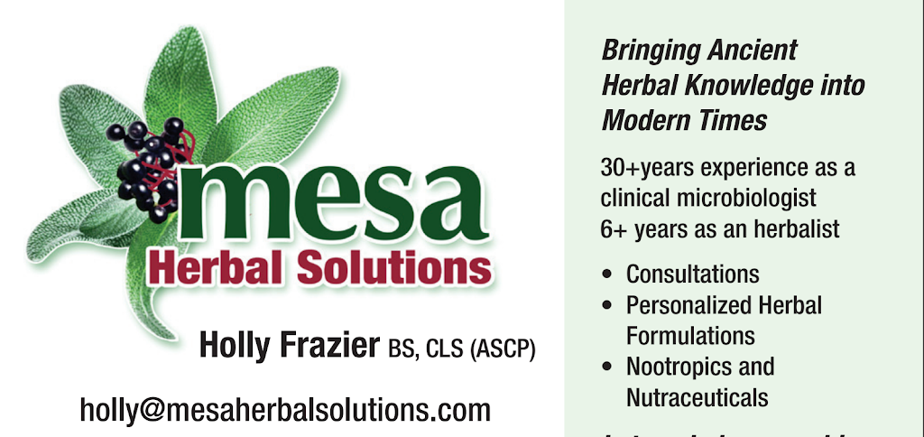 Mesa Herbal Solutions | 25082 4 Corners Rd, Ramona, CA 92065, USA | Phone: (760) 505-4961