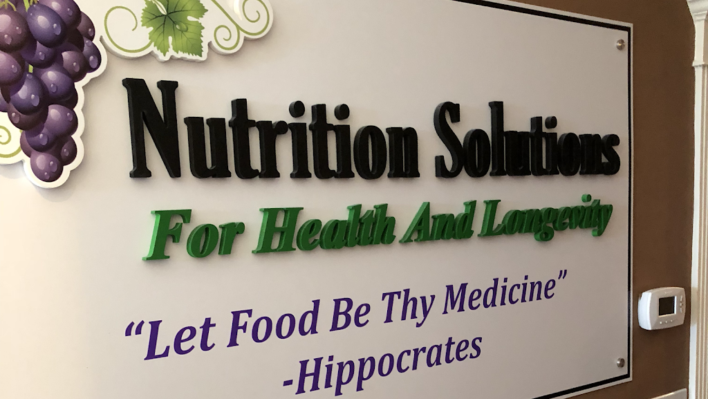 Nutrition Solutions | 15 E Railroad Ave Suite A, Jamesburg, NJ 08831, USA | Phone: (732) 966-0130