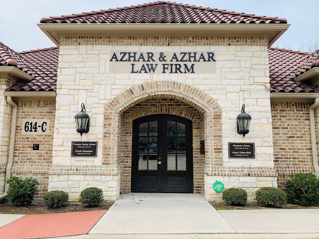 Azhar & Azhar, PLLC | 614 S Watters Rd building c, Allen, TX 75013, USA | Phone: (214) 420-1200