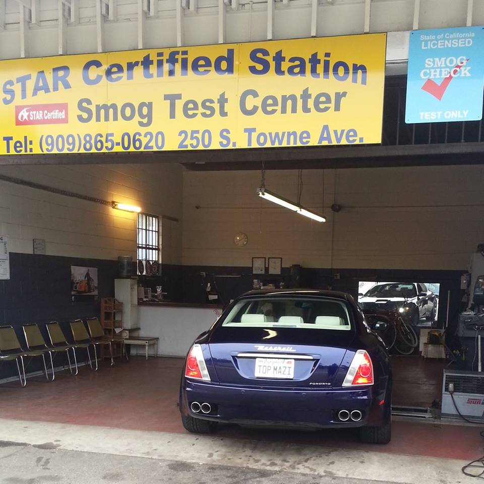 Smog Test Center | 250 S Towne Ave, Pomona, CA 91766, USA | Phone: (909) 461-6241