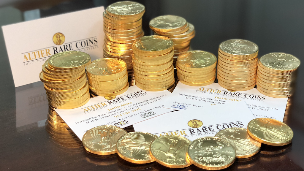 Altier Rare Coins | 4615 N University Dr, Coral Springs, FL 33067, USA | Phone: (954) 580-3595