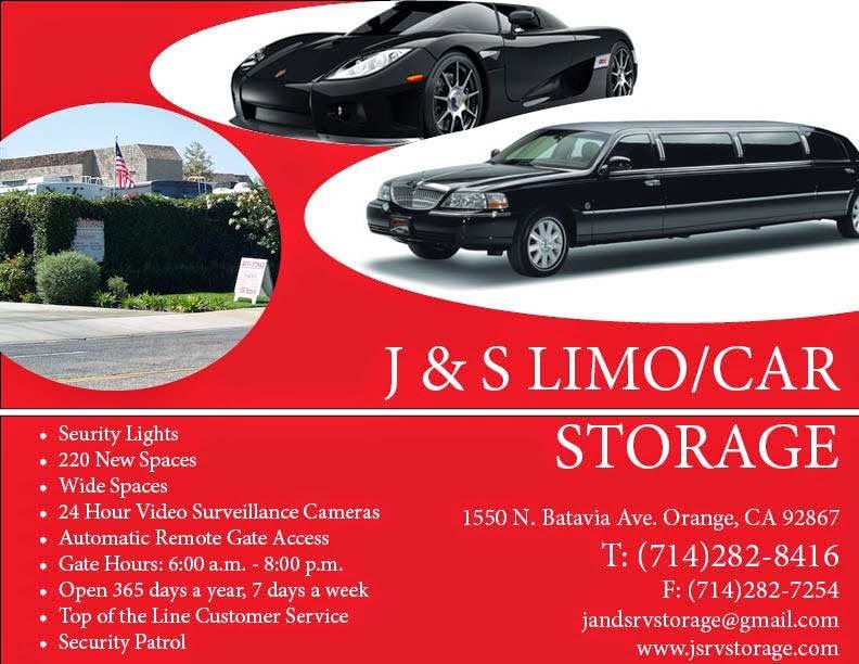 J & S RV Storage | 1550 N Batavia St, Orange, CA 92867, USA | Phone: (714) 282-8416