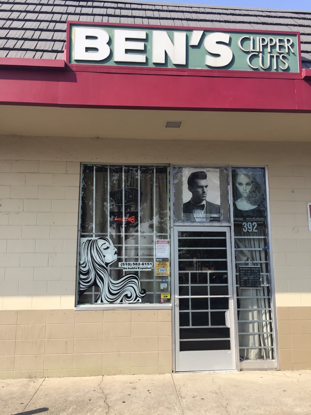 Bens Clipper Cuts | 392 Winton Ave, Hayward, CA 94544, USA | Phone: (510) 582-6151