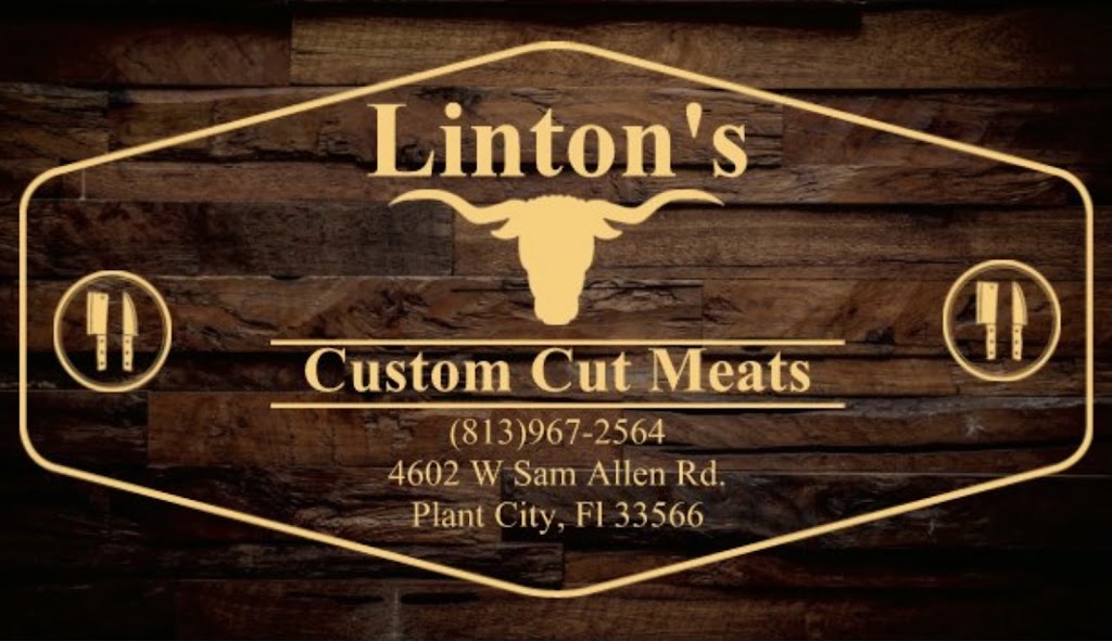 Lintons Custom Cut Meats | 4602 W Sam Allen Rd, Plant City, FL 33565, USA | Phone: (813) 967-2564