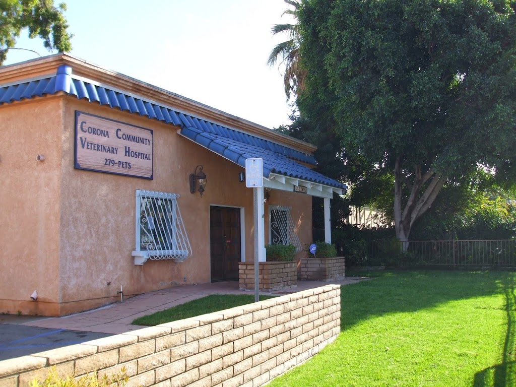 Corona Community Veterinary Hospital | 423 E Grand Blvd, Corona, CA 92879, USA | Phone: (951) 279-7387