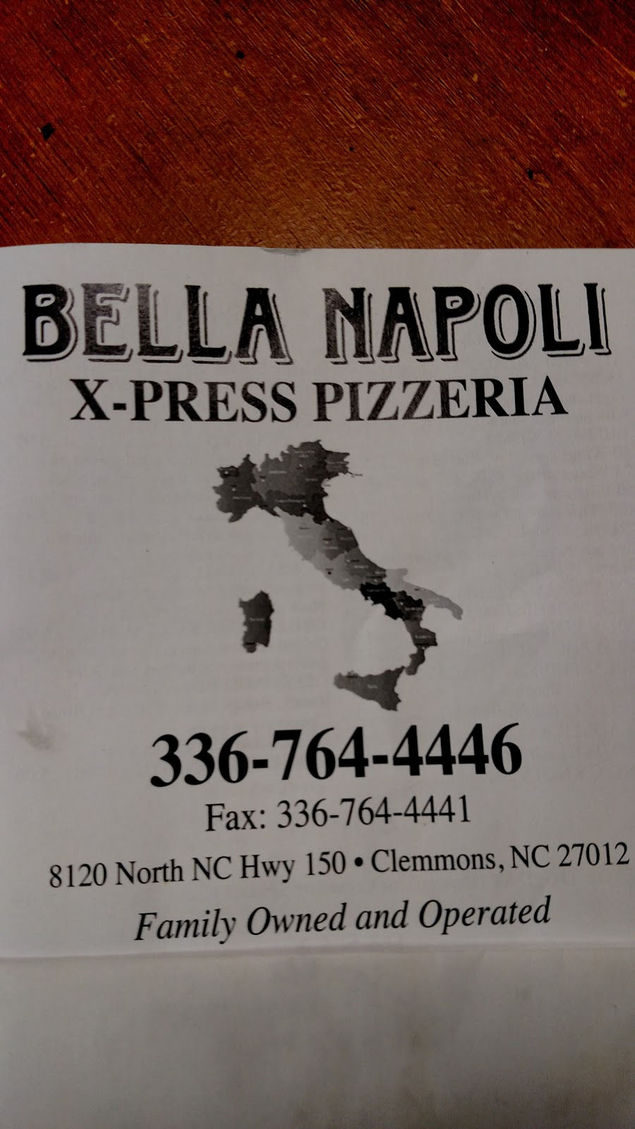 Bella Napoli X Press Pizzeria | 8120 N North Carolina Hwy 150, Clemmons, NC 27012, USA | Phone: (336) 764-4446