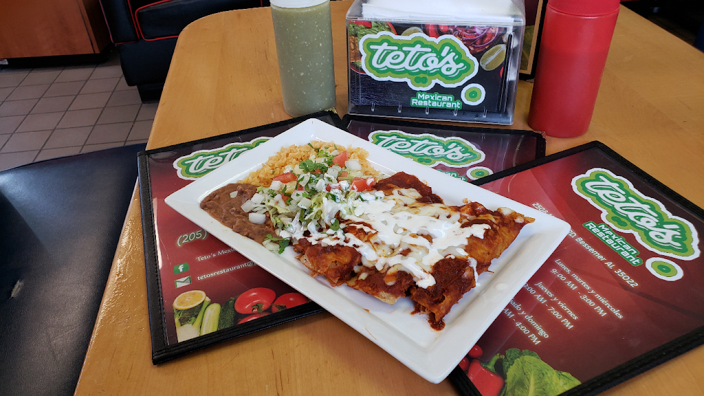 Tetos Mexican Restaurant | 2508 Morgan Rd, Bessemer, AL 35022, USA | Phone: (205) 434-3149