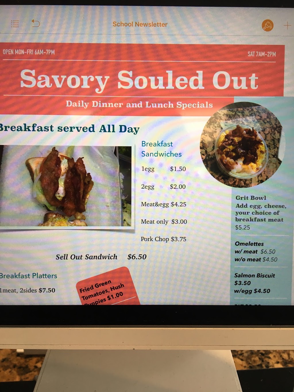 Savory Souled Out | 4410 Roosevelt Hwy, College Park, GA 30349, USA | Phone: (678) 358-8579