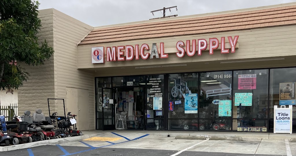 OC Medical Supply, Inc. | 755 N Euclid St, Anaheim, CA 92801, USA | Phone: (800) 593-4942