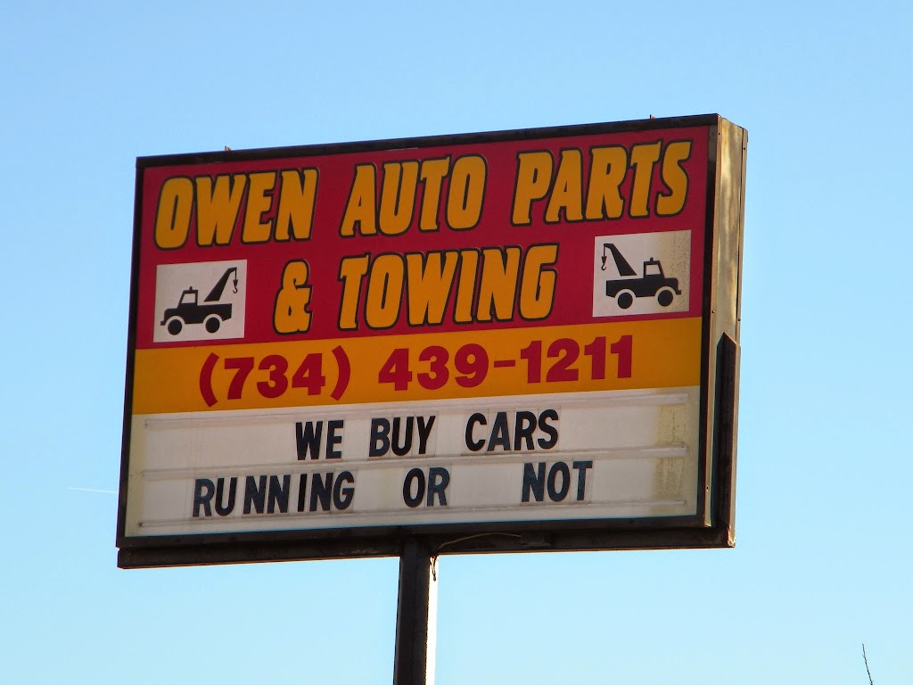 Owen Auto Parts and Towing Inc. | 12815 Ostrander Rd, Maybee, MI 48159, USA | Phone: (734) 439-1211