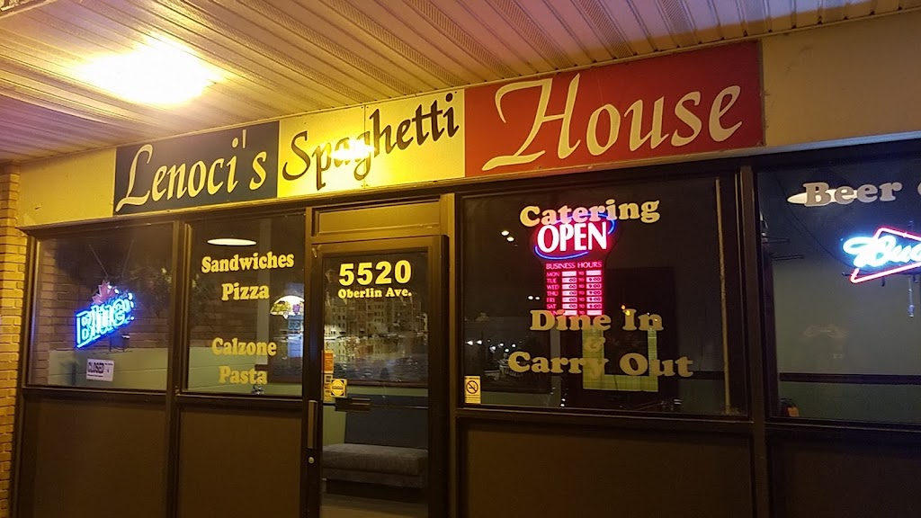 Lenocis Spaghetti House | 5520 Oberlin Ave, Lorain, OH 44053, USA | Phone: (440) 282-3033