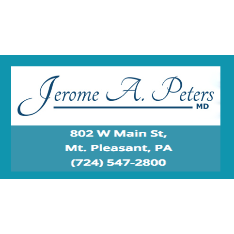 Peters Eye Clinic - Jerome A Peters MD | 802 W Main St, Mt Pleasant, PA 15666, USA | Phone: (724) 547-2800