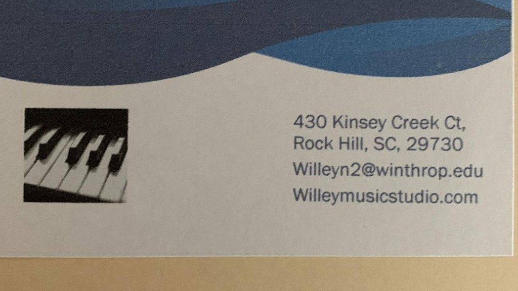 Willey Music Studio | 430 Kinsey Creek Ct, Rock Hill, SC 29730, USA | Phone: (803) 323-9478