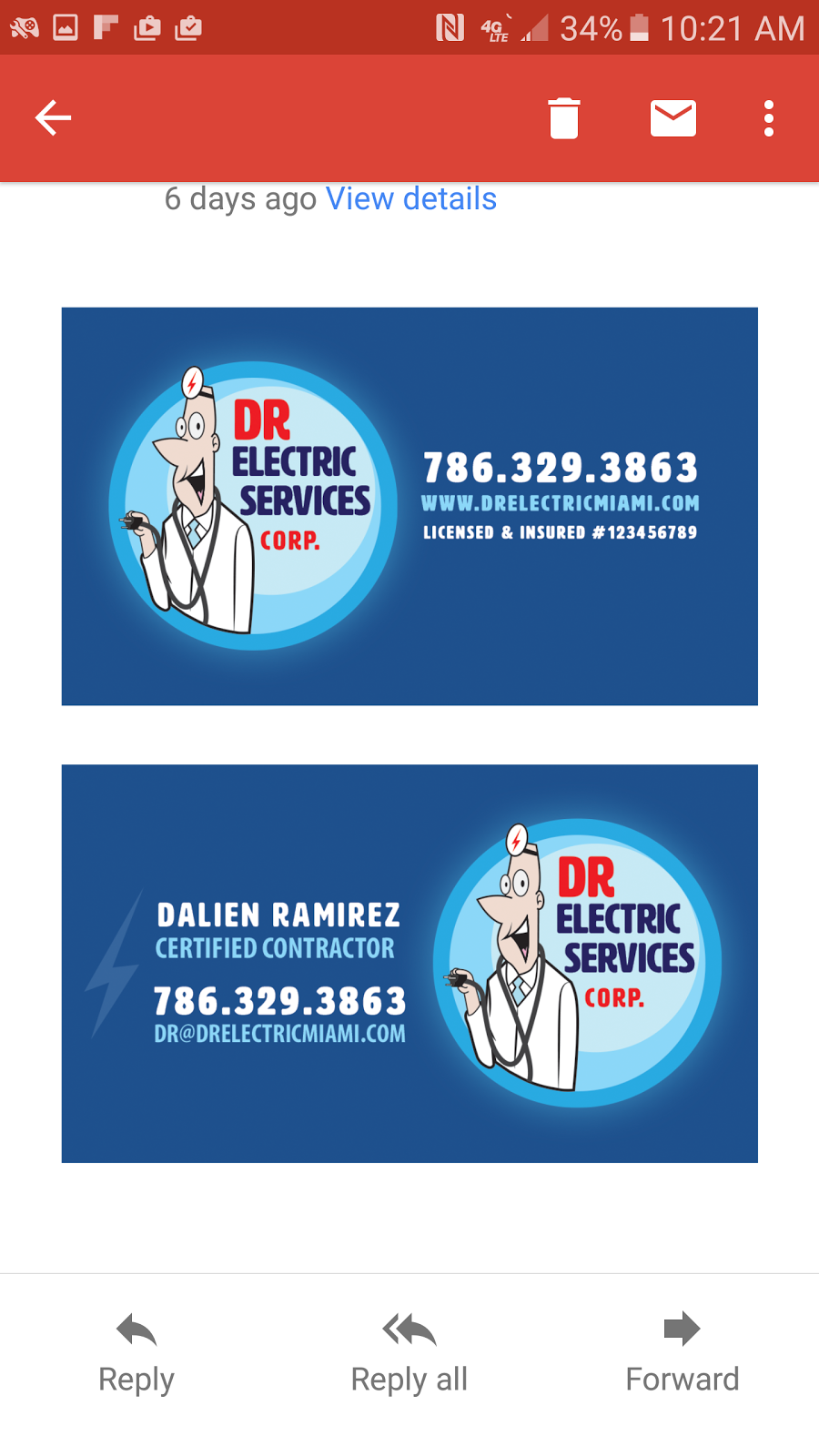 Dr Electric Services Corp | 3202 SE 7th St, Homestead, FL 33033, USA | Phone: (786) 329-3863