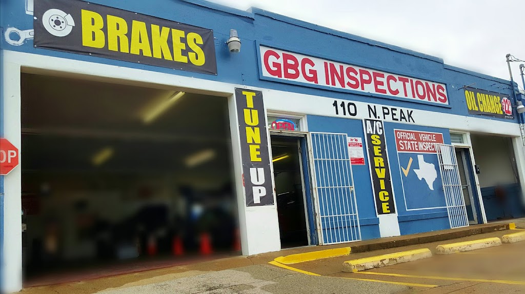 GBG Auto Repair & Inspection | 110 N Peak St, Dallas, TX 75226, USA | Phone: (214) 370-0375