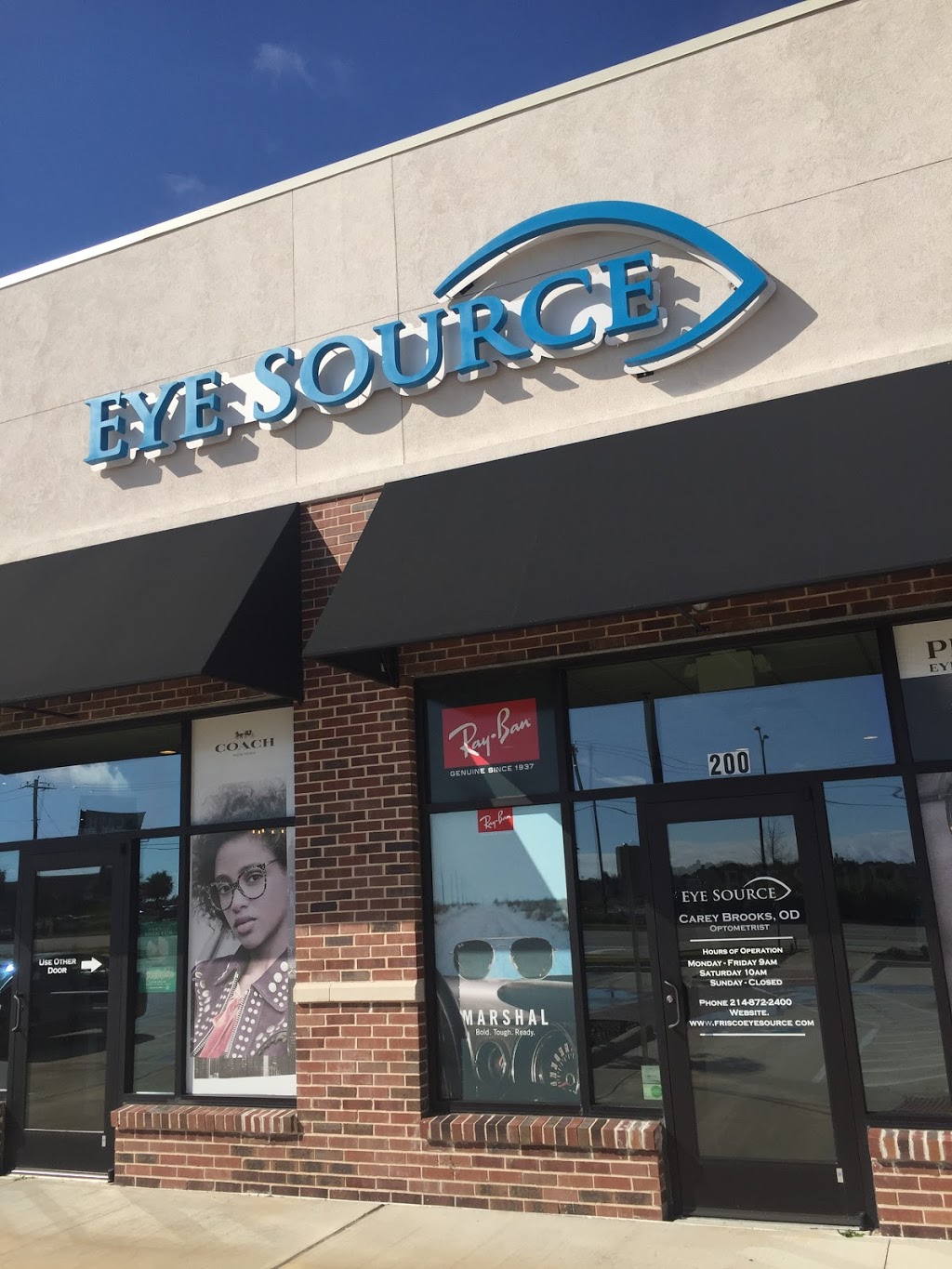 Eye Source - Optometry & Eye Care by Carey Brooks, OD | 8049 Preston Rd #200, Frisco, TX 75034, USA | Phone: (214) 872-2400