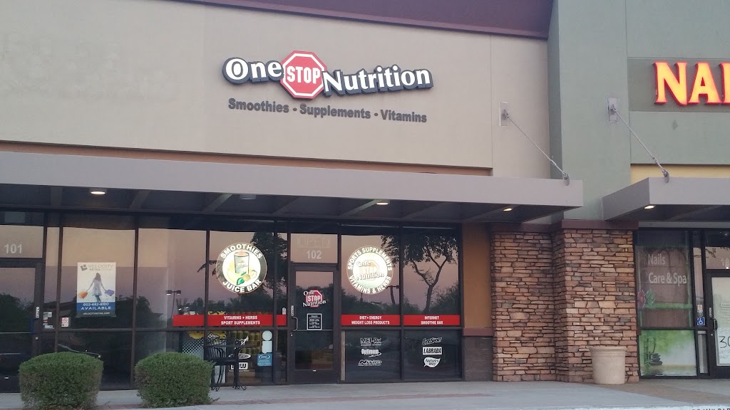 One Stop Nutrition | 1917 S Signal Butte Rd #102, Mesa, AZ 85209, USA | Phone: (480) 380-2444