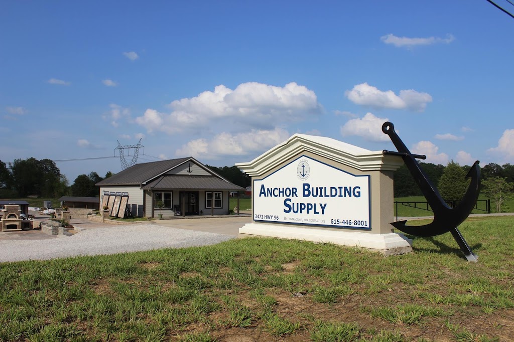 Anchor Building Supply | 3473 TN-96, Burns, TN 37029, USA | Phone: (615) 446-8001