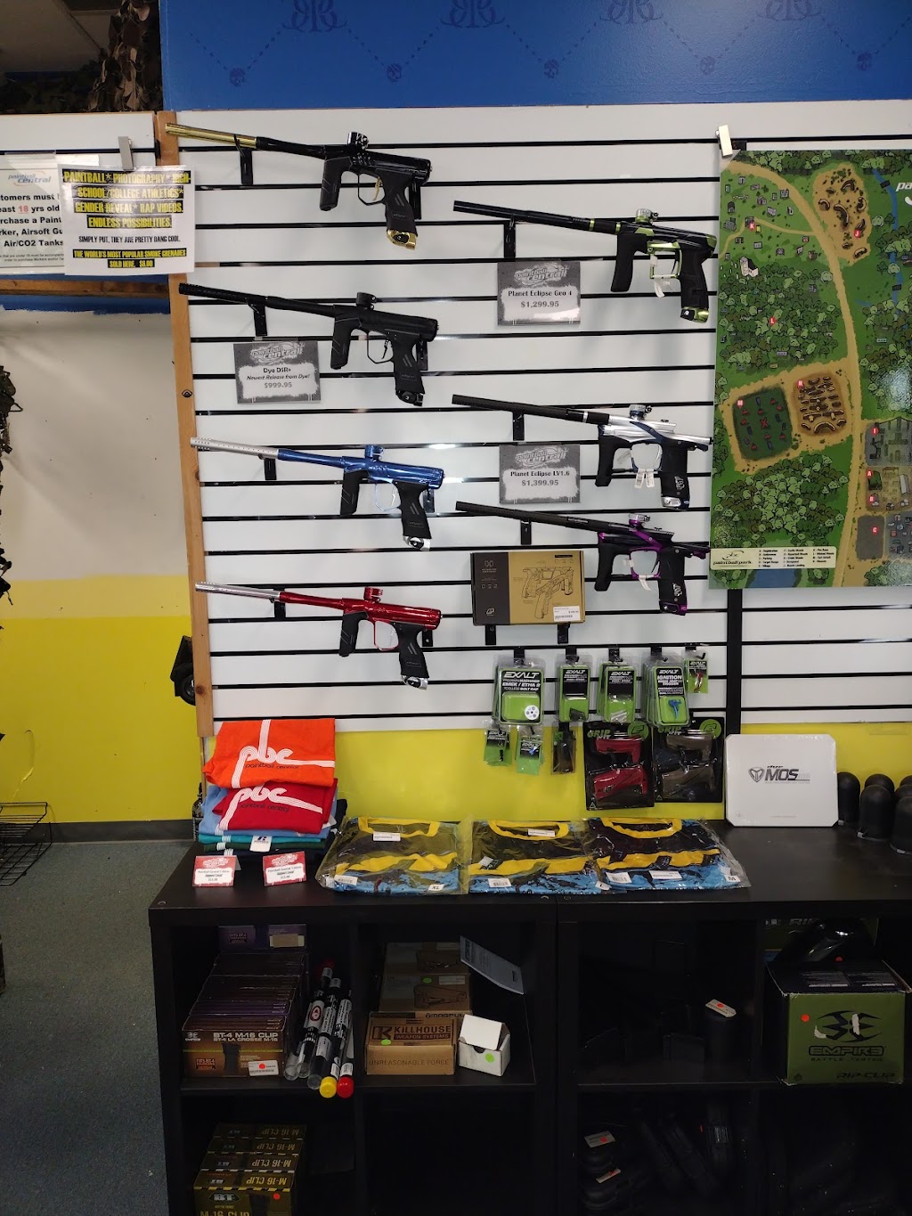 Paintball Central - Store | 3400 W Wendover Ave suite d, Greensboro, NC 27407, USA | Phone: (336) 274-4002