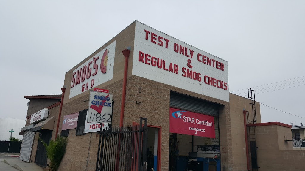 G & D Smog Check | 11862 Prairie Ave Suite C, Hawthorne, CA 90250, USA | Phone: (310) 644-7370