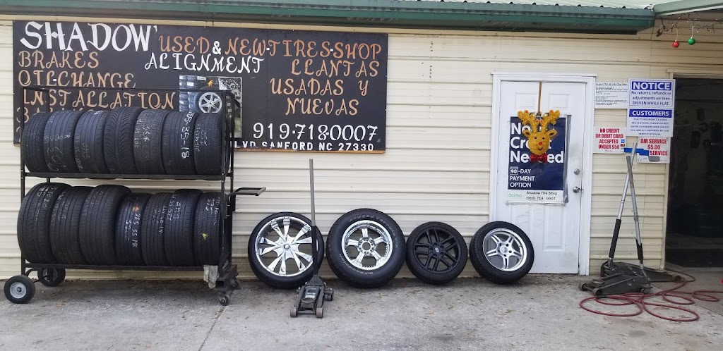 Shadow Used & New Tires | 807 N Horner Blvd, Sanford, NC 27330, USA | Phone: (919) 718-0007