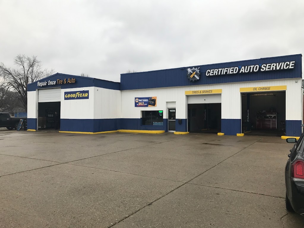 Repair Once Tire & Auto | 1686 S Newburgh Rd, Westland, MI 48186, USA | Phone: (734) 331-2247