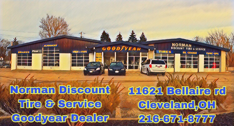 Goodyear Norman Discount Tire & Service Inc. | 11621 Bellaire Rd, Cleveland, OH 44111, USA | Phone: (216) 671-8777