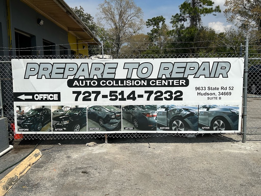 Prepare to Repair Auto Collision Center Inc. | 9633 State Rd 52 suite B, Hudson, FL 34669, USA | Phone: (727) 514-7232