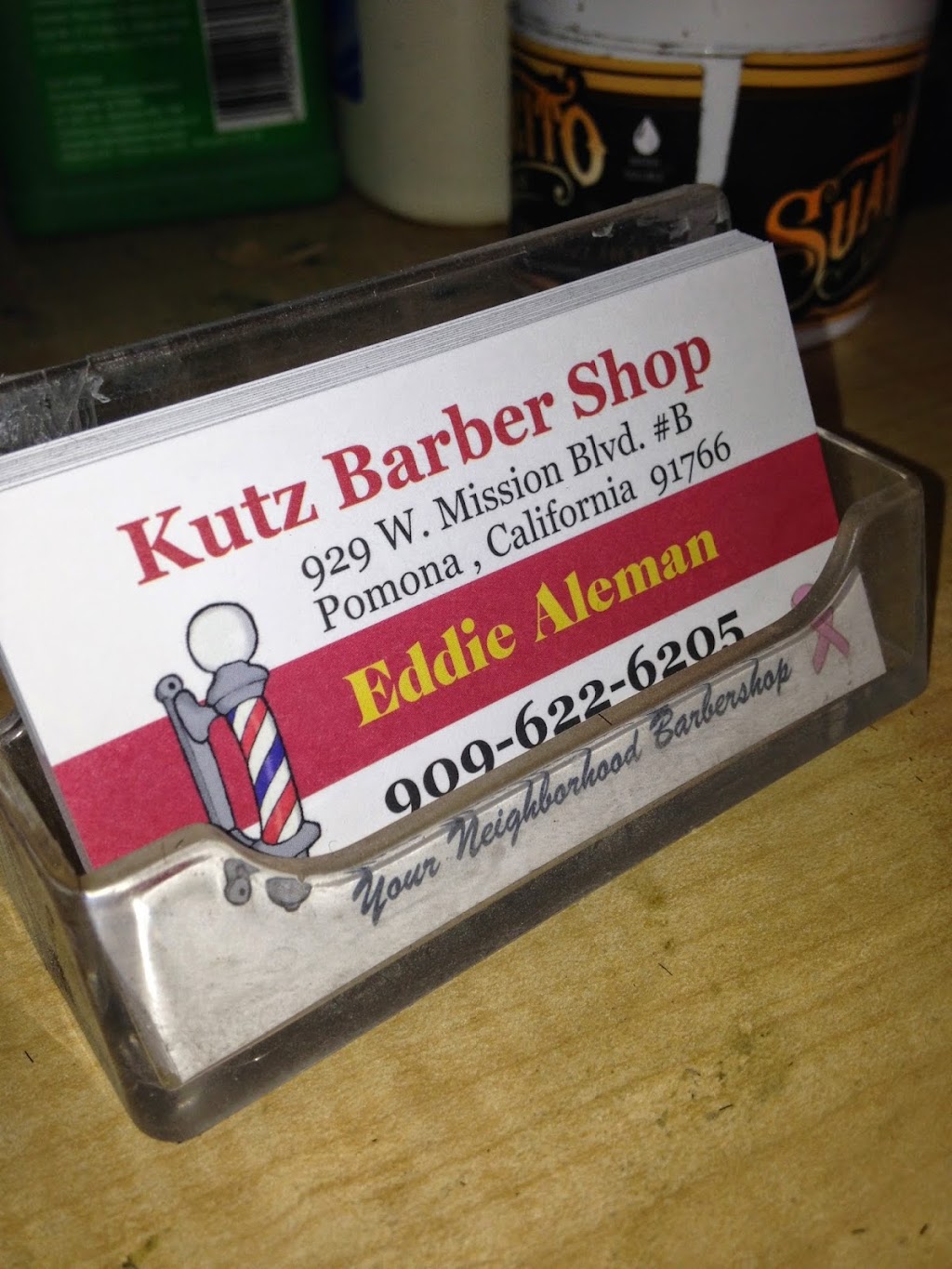 Kutz Barber Shop | 1162 W Mission Blvd, Pomona, CA 91766, USA | Phone: (909) 622-6205