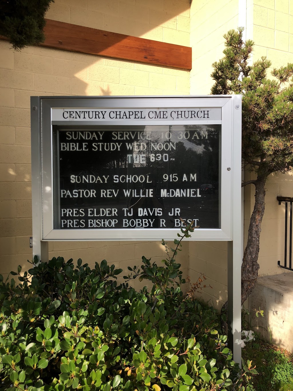 Century Chapel CME Church | 2801 29th Ave, Sacramento, CA 95820, USA | Phone: (916) 452-1913