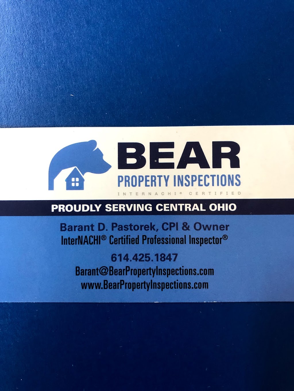 Bear Property Inspections | 79 Spangler Ct, Granville, OH 43023, USA | Phone: (614) 425-1847