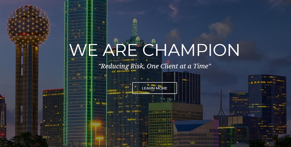 Champion Commercial Insurance | 3025 Commerce St, Dallas, TX 75226, USA | Phone: (214) 265-9020