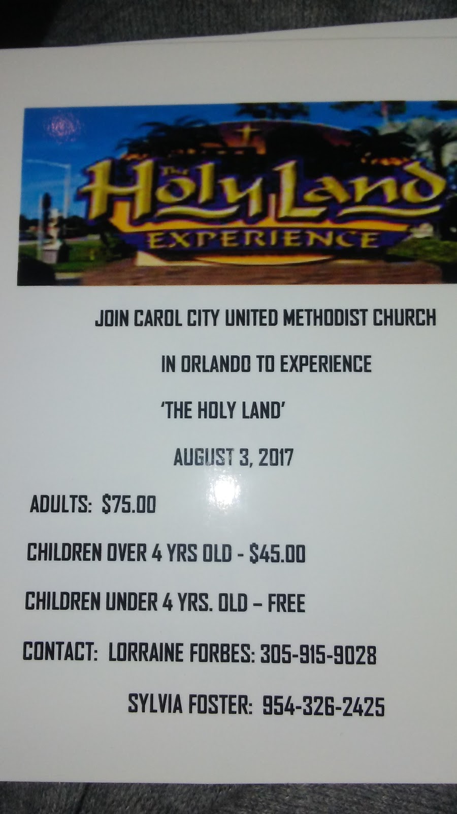 Carol City United Methodist Church | 17901 NW 37th Ave, Miami Gardens, FL 33056, USA | Phone: (305) 624-1611