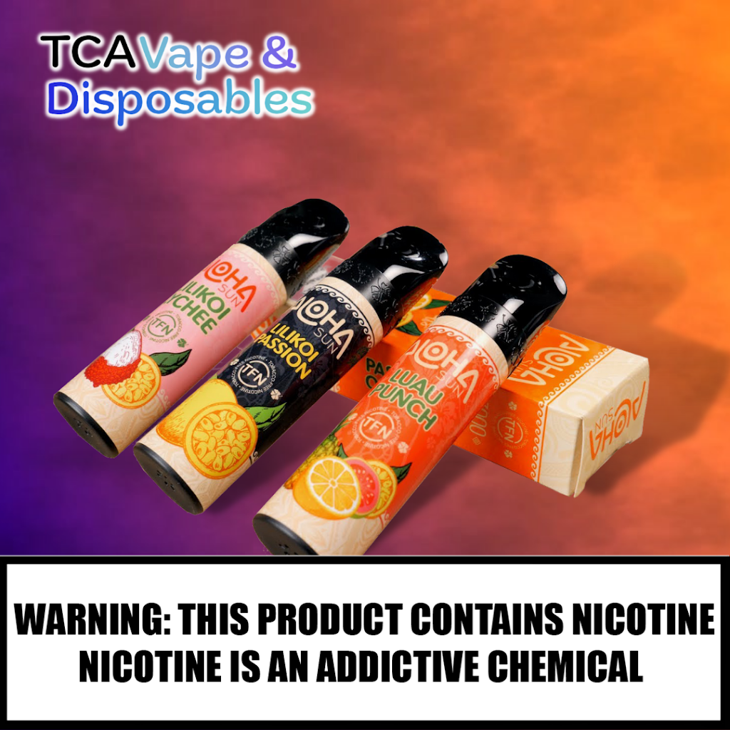 TCA VAPE & DISPOSABLES | 850 Kamehameha Hwy Ste 8, Located in McDonalds Parking Lot next next to Territorial Savings Bank, Shopping Center, Pearl City, HI 96782, USA | Phone: (808) 784-2828