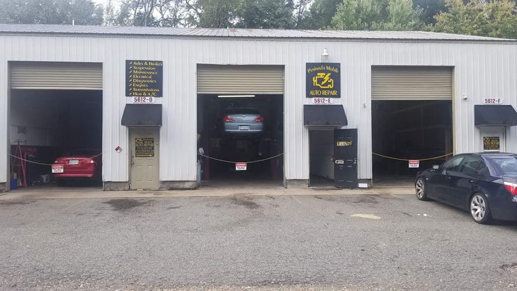 Peninsula Auto Repair | 5612 Mooretown Rd d, Williamsburg, VA 23188, USA | Phone: (757) 945-0334