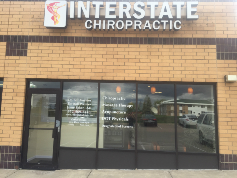 Interstate Chiropractic | 11276 210th St W Suite 109, Lakeville, MN 55044, USA | Phone: (952) 469-3443