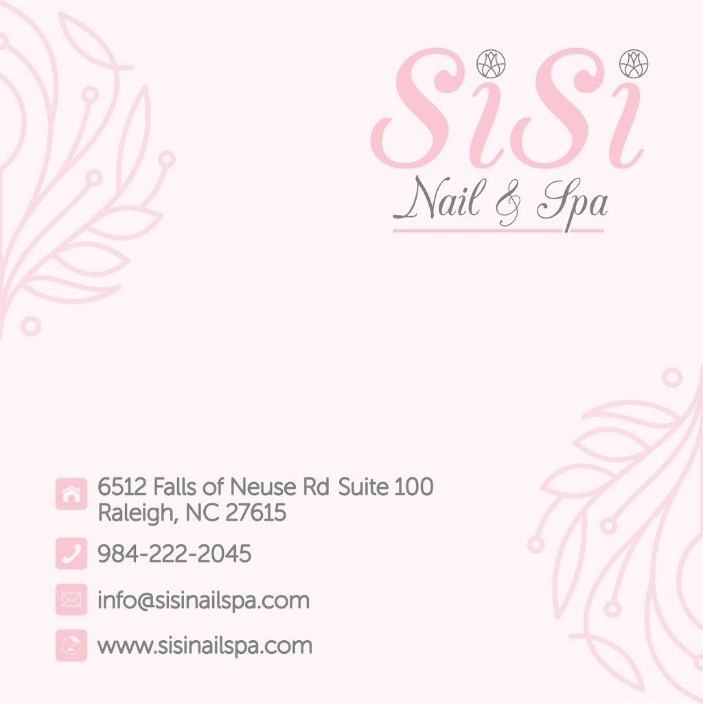 SiSi Nail & Spa | 6512 Falls of Neuse Rd Suite 100, Raleigh, NC 27615, USA | Phone: (984) 222-2045