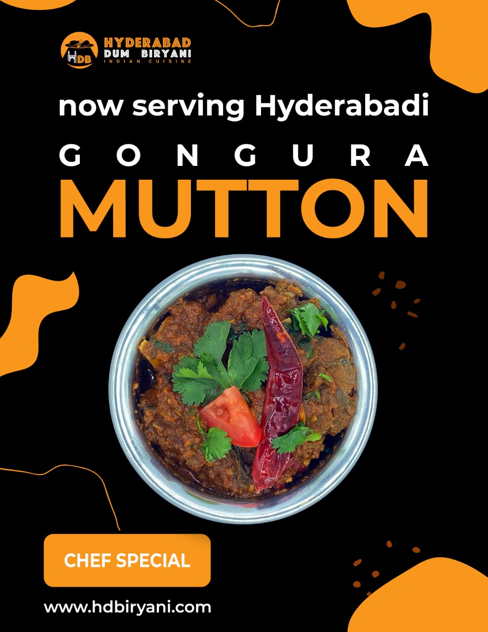 Hyderabad Dum Biryani | 55 Dempsey Rd, Milpitas, CA 95035, USA | Phone: (408) 493-6133