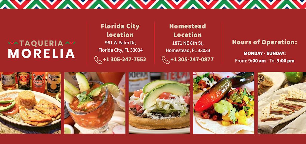 Taqueria Morelia | 961 W Palm Dr, Florida City, FL 33034, USA | Phone: (305) 247-7552