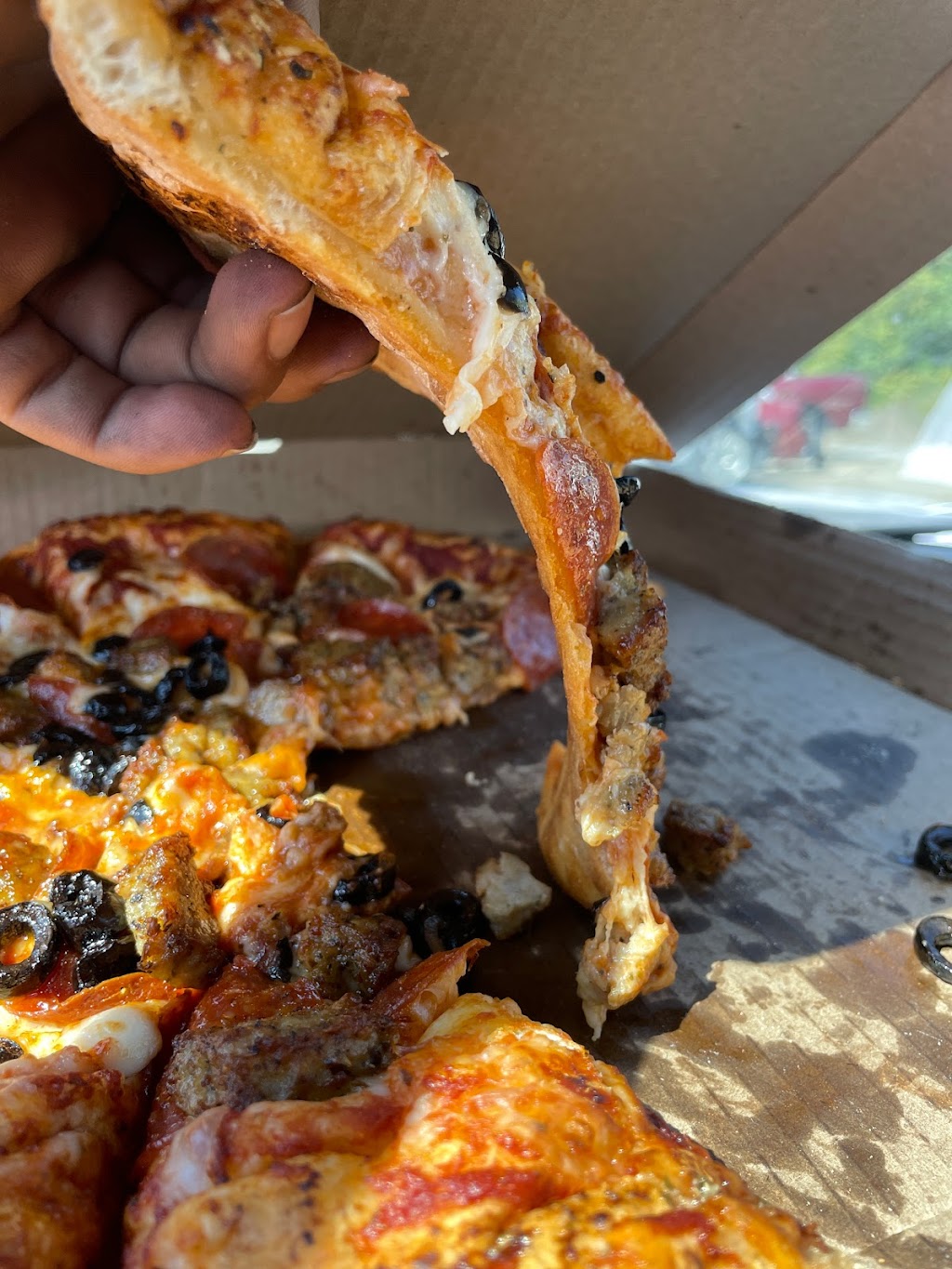 Dominos Pizza | 3310 Godfrey Rd, Godfrey, IL 62035, USA | Phone: (618) 466-9595