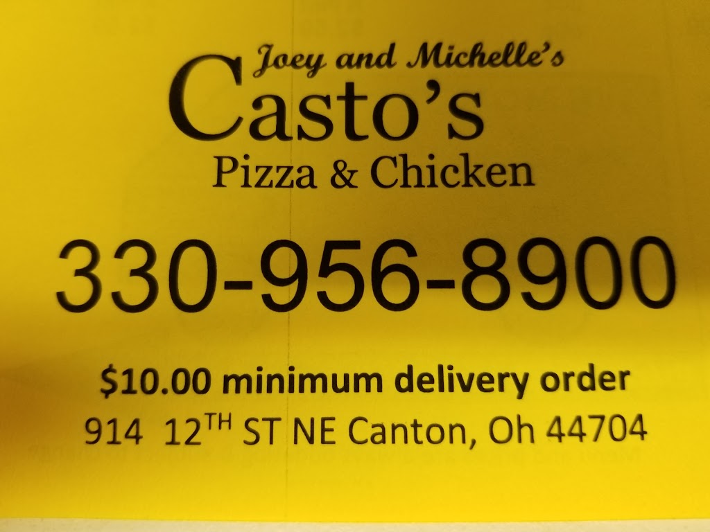 Castos Pizza & Chicken | 912 12th St NE, Canton, OH 44704, USA | Phone: (330) 956-8900
